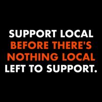 Support Local Before ThereS Nothing Local Left To Support Wool Snapback Cap