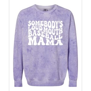 Somebody's Loudmouth Basketball Mama,basketball Mothers Day Colorblast Crewneck Sweatshirt