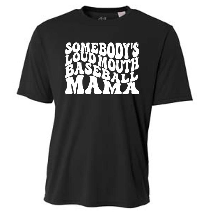 Somebody's Loudmouth Basketball Mama,basketball Mothers Day Cooling Performance Crew T-Shirt