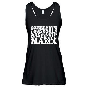 Somebody's Loudmouth Basketball Mama,basketball Mothers Day Ladies Essential Flowy Tank