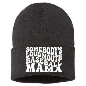 Somebody's Loudmouth Basketball Mama,basketball Mothers Day Sustainable Knit Beanie