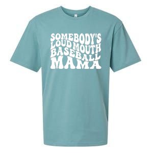 Somebody's Loudmouth Basketball Mama,basketball Mothers Day Sueded Cloud Jersey T-Shirt