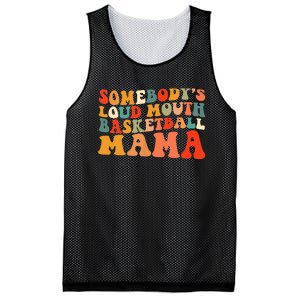 Somebody's Loudmouth Basketball Mama Mesh Reversible Basketball Jersey Tank