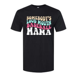 Somebody's Loudmouth Basketball Mama Mothers Day Softstyle CVC T-Shirt