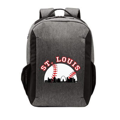 St. Louis Baseball St. Louis Mo Cityscape Stl Skyline Vector Backpack