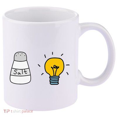 Salt & Light Be Ye Salt Bible Verses 11oz C Handle Ceramic Mug