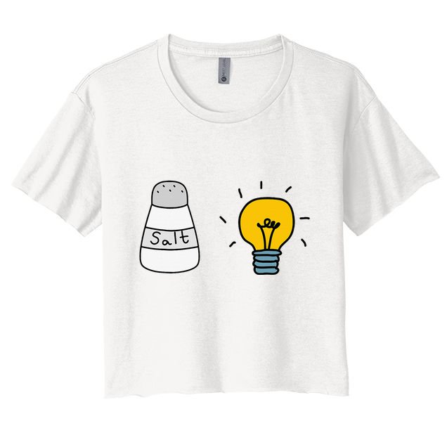 Salt & Light Be Ye Salt Bible Verses Crop Top