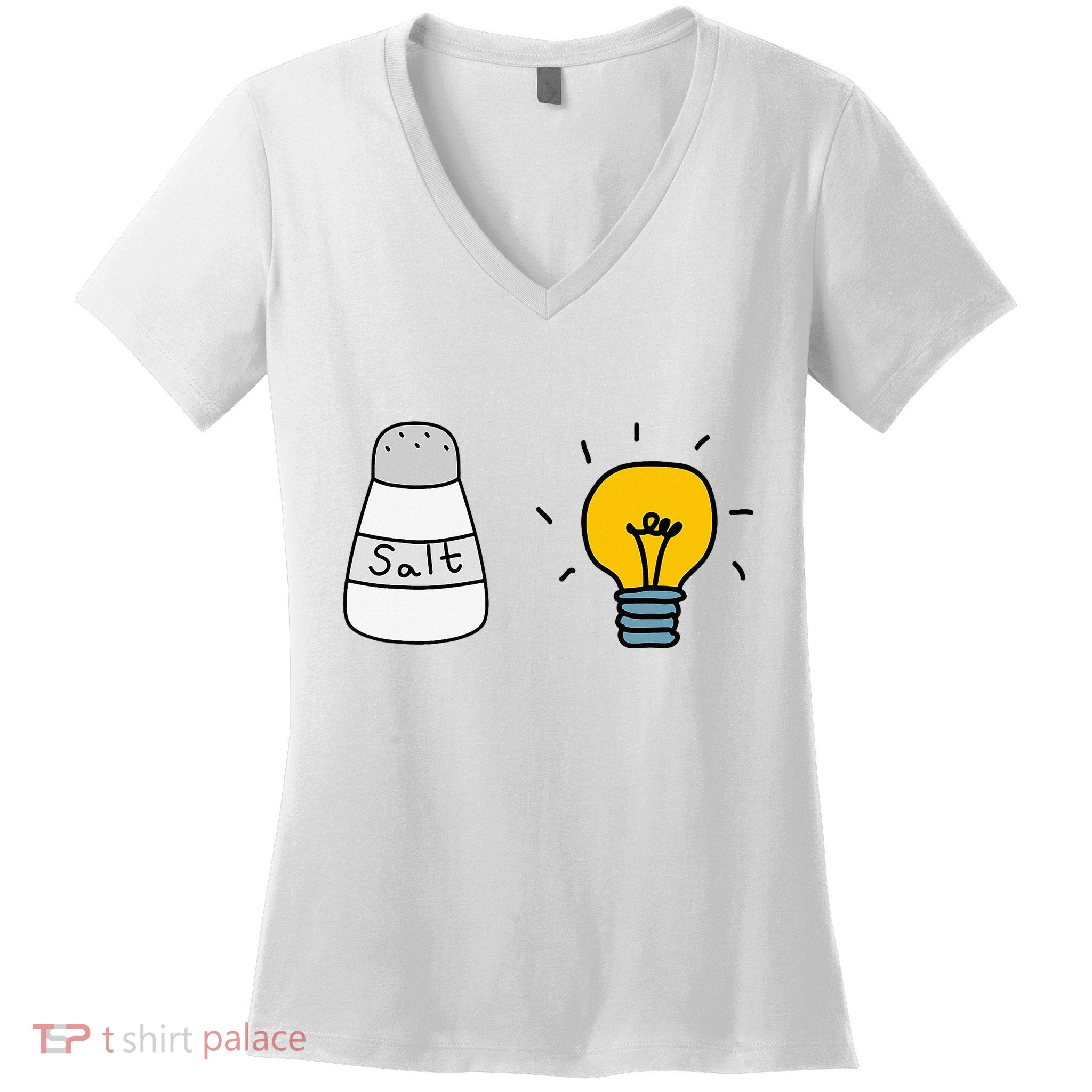 Salt & Light Be Ye Salt Bible Verses Women's V-Neck T-Shirt