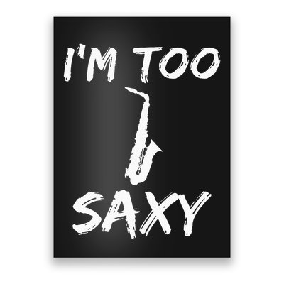 Saxophone Lover Birthday Christmas Gift Idea Poster