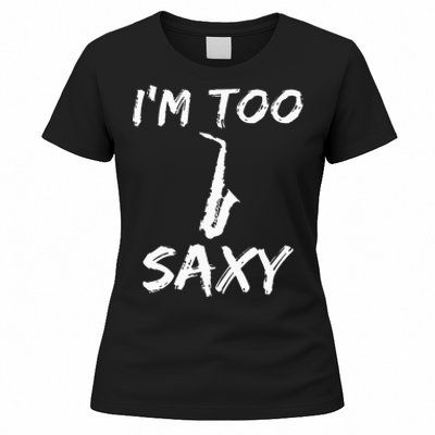 Saxophone Lover Birthday Christmas Gift Idea Women's T-Shirt