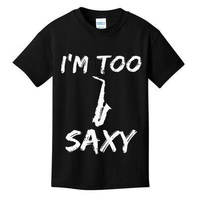 Saxophone Lover Birthday Christmas Gift Idea Kids T-Shirt