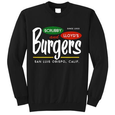 Scrubby & Lloyds Burgers San Luis Obispo California Sweatshirt