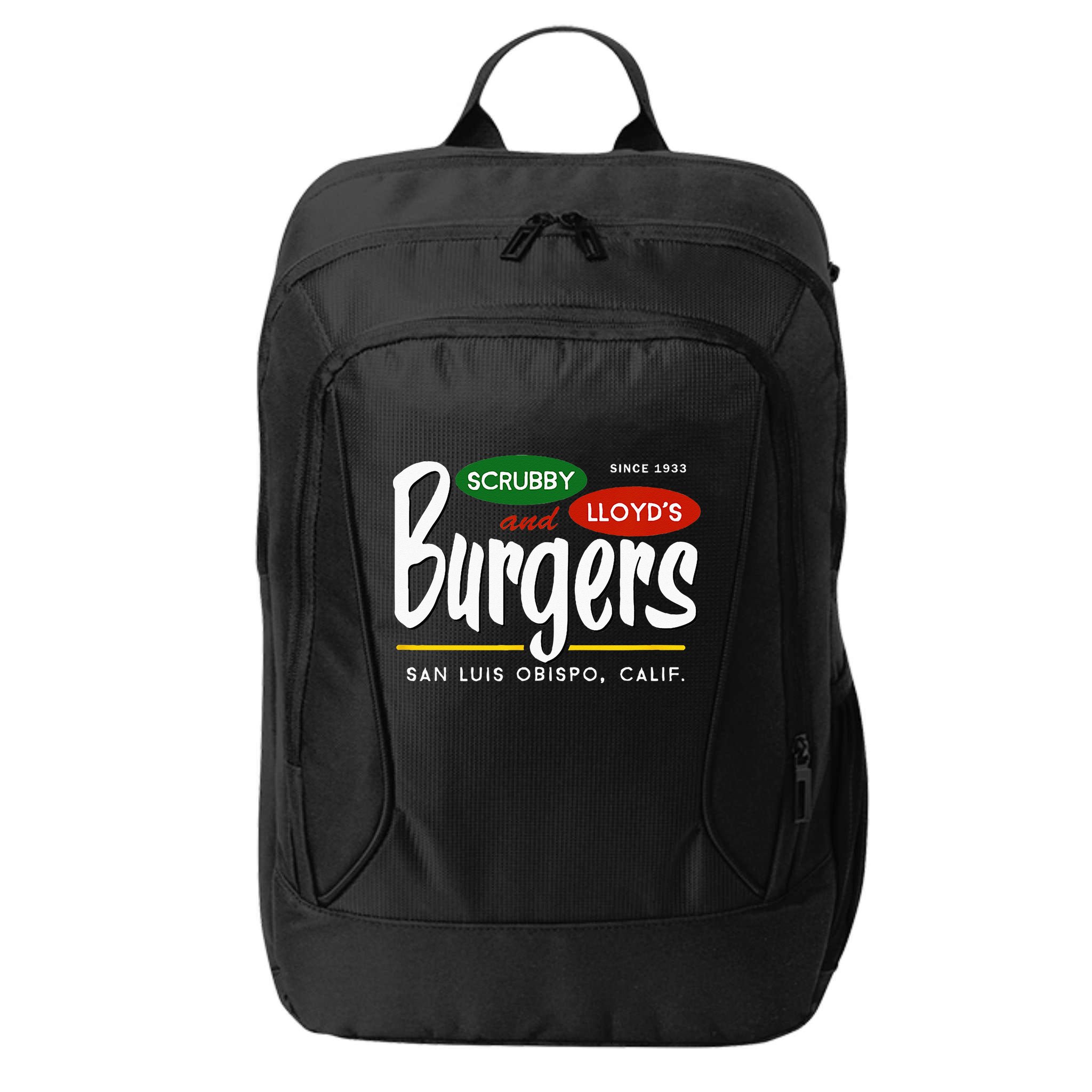 Scrubby & Lloyds Burgers San Luis Obispo California City Backpack