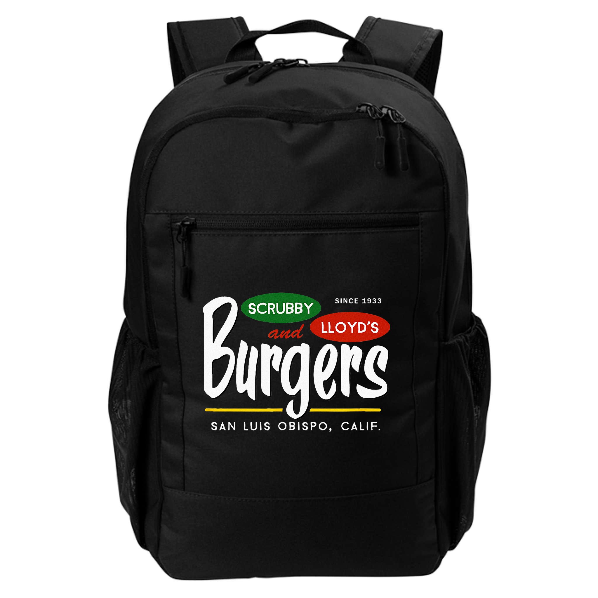 Scrubby & Lloyds Burgers San Luis Obispo California Backpack