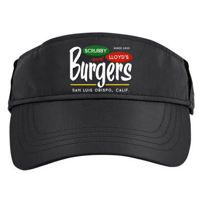Scrubby & Lloyds Burgers San Luis Obispo California Adult Drive Performance Visor
