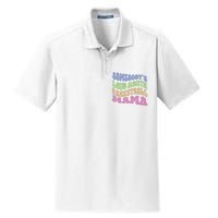 Somebody's Loudmouth Basketball Mom Mama Funny Mother's day Dry Zone Grid Polo