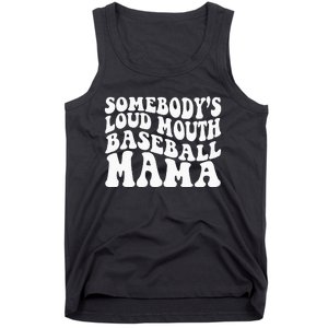 Somebody's Loudmouth Basketball Mama, basketball Mothers Day Tank Top