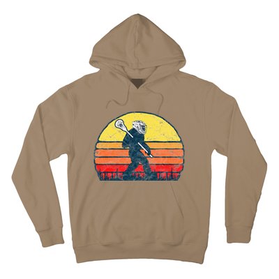 Sasquatch Lax Bigfoot Lacrosse Hoodie