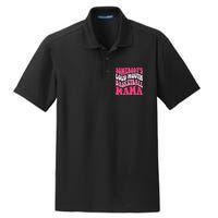 Somebody's Loudmouth Basketball Mama Mothers Day Groovy Dry Zone Grid Polo