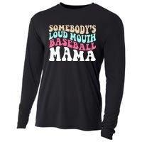 Somebody's Loudmouth Basketball Mama funny Mothers Day Cooling Performance Long Sleeve Crew