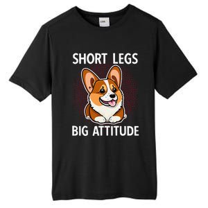 Short Legs Big Attitude Corgi Tall Fusion ChromaSoft Performance T-Shirt