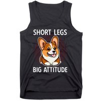 Short Legs Big Attitude Corgi Tank Top