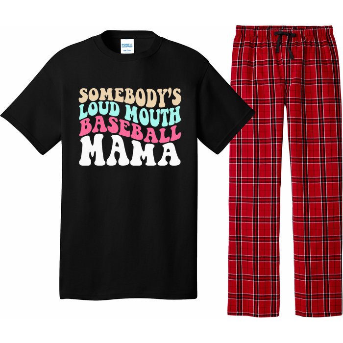 Somebody's Loudmouth Basketball Mama Mothers Day Pajama Set