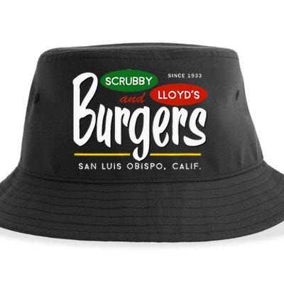 Scrubby & Lloyds Burgers San Luis Obispo California Sustainable Bucket Hat