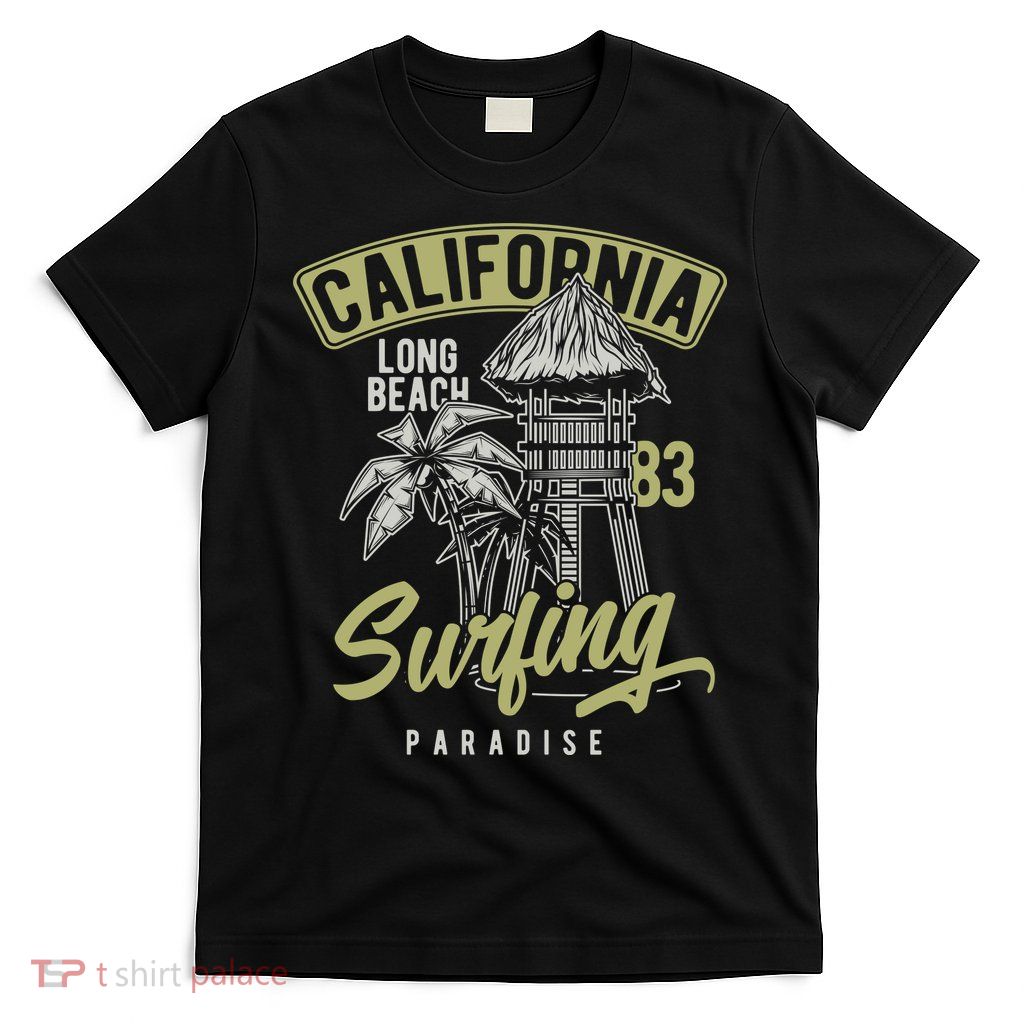 Surfing Long Beach California T-Shirt