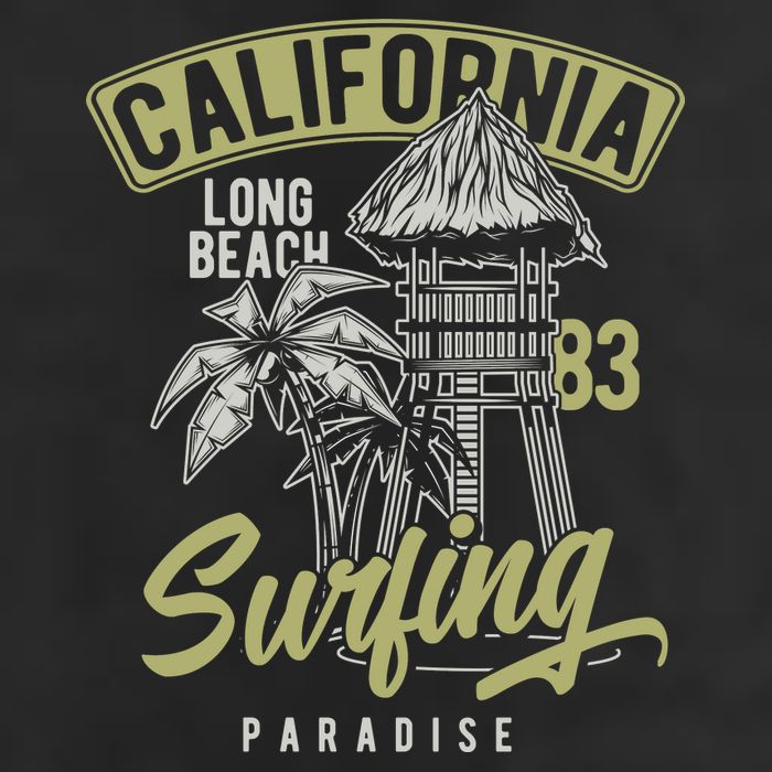 Surfing Long Beach California Adult Drive Performance Visor