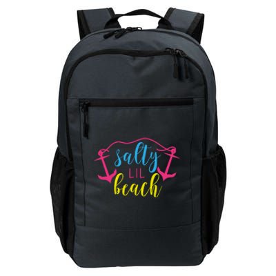 Salty Lil Beach Funny Vacation Daily Commute Backpack