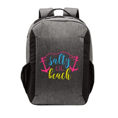 Salty Lil Beach Funny Vacation Vector Backpack