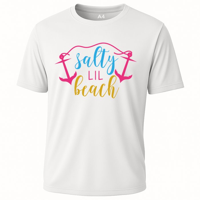 Salty Lil Beach Funny Vacation Performance Shirt