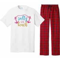 Salty Lil Beach Funny Vacation Pajama Set