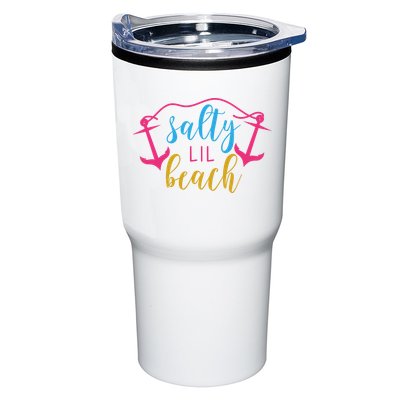 Salty Lil Beach Funny Vacation Tumbler