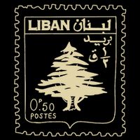 Support Lebanon Beirut Map Lebanese Flag 7-Panel Snapback Hat