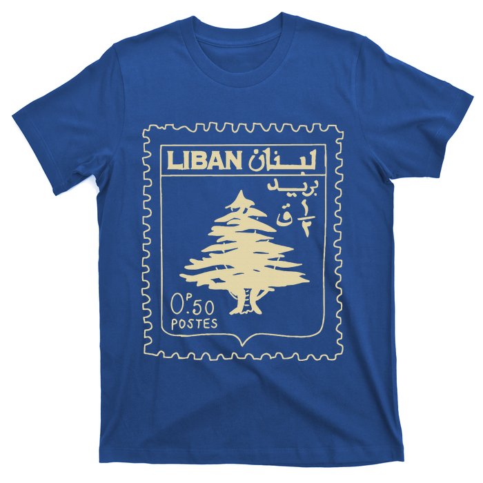 Support Lebanon Beirut Map Lebanese Flag T-Shirt