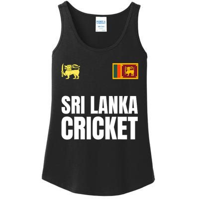 Sri Lanka Cricket 2024 Sri Lankan Cricket Jersey Ladies Essential Tank