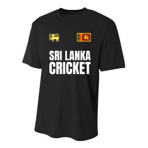 Sri Lanka Cricket 2024 Sri Lankan Cricket Jersey Youth Performance Sprint T-Shirt