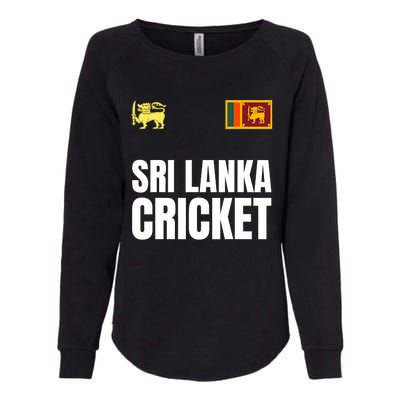 Sri Lanka Cricket 2024 Sri Lankan Cricket Jersey Womens California Wash Sweatshirt