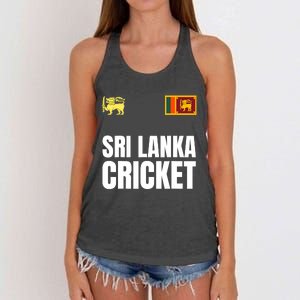 Sri Lanka Cricket 2024 Sri Lankan Cricket Jersey Women's Knotted Racerback Tank