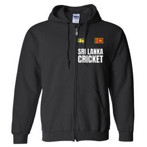 Sri Lanka Cricket 2024 Sri Lankan Cricket Jersey Full Zip Hoodie