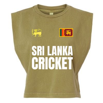 Sri Lanka Cricket 2024 Sri Lankan Cricket Jersey Garment-Dyed Women's Muscle Tee