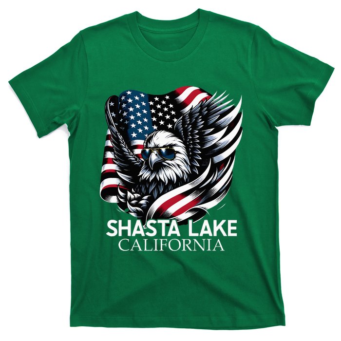 Shasta Lake California 4th Of July Usa T-Shirt