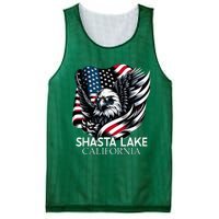 Shasta Lake California 4th Of July Usa Mesh Reversible Basketball Jersey Tank