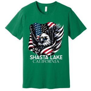 Shasta Lake California 4th Of July Usa Premium T-Shirt