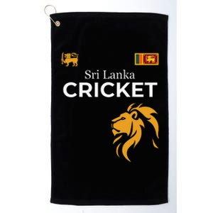 Sri Lanka Cricket Perfect For Lankan Cricket Fans Platinum Collection Golf Towel