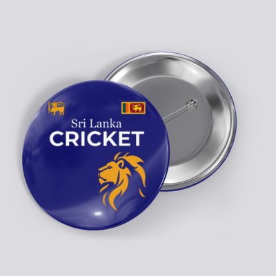 Sri Lanka Cricket Perfect For Lankan Cricket Fans Button