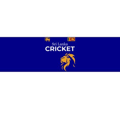 Sri Lanka Cricket Perfect For Lankan Cricket Fans Bumper Sticker