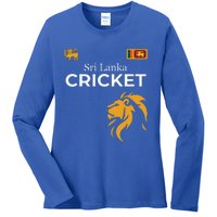 Sri Lanka Cricket Perfect For Lankan Cricket Fans Ladies Long Sleeve Shirt